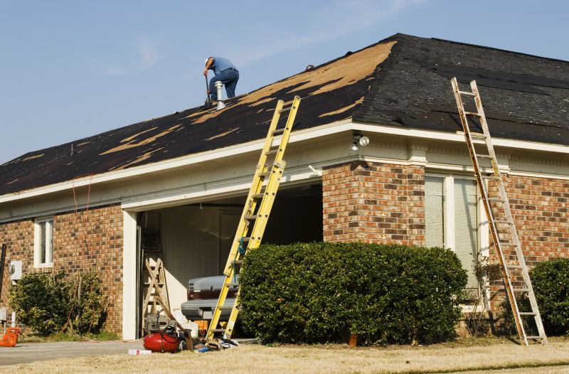 Storm Damage Roof Repair detail